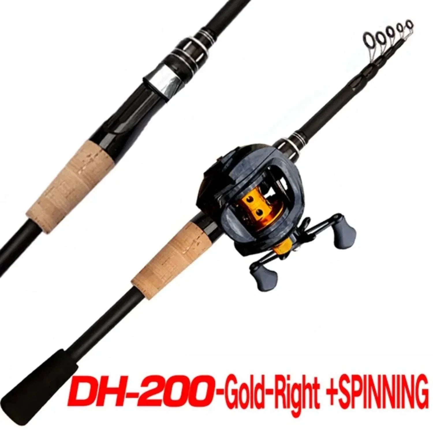 Lure Weight Baitcast Fishing Rod